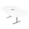 Skutchi Designs 45.25 in W, 84 in L, 29 in H, Engineered Wood Top, White HAR-RAC-46x84-T-ELEC-XD09 - alternate 1